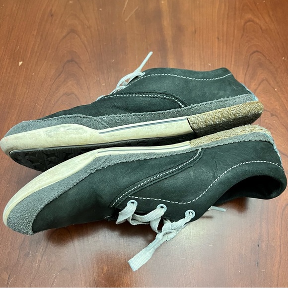 Cushe Women’s Ropewalk leather sneakers shoes size 7 charcoal black bluish grey - Picture 11 of 12